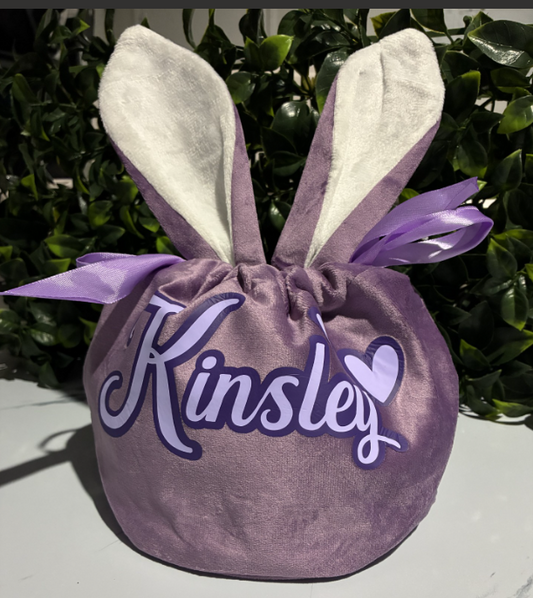 VELVETEEN BUNNY BAG